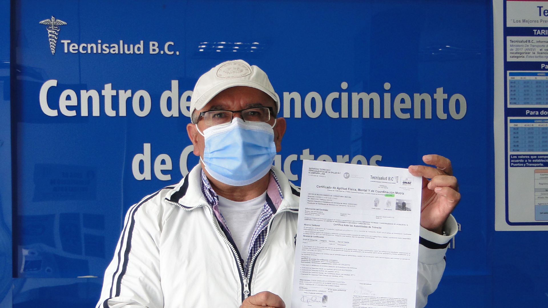 Recibes tu certificado o examen.